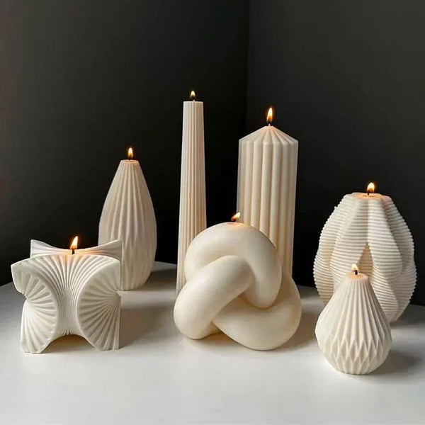 Candle holder molds