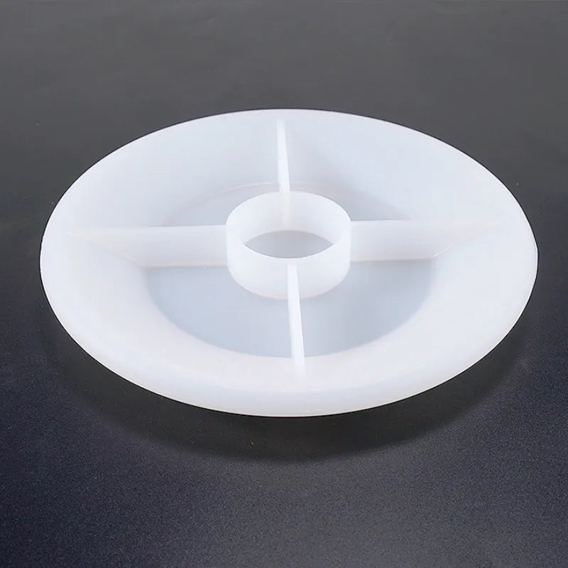 Rounded Plate Silicone Mold Rectangle Trinket Tray