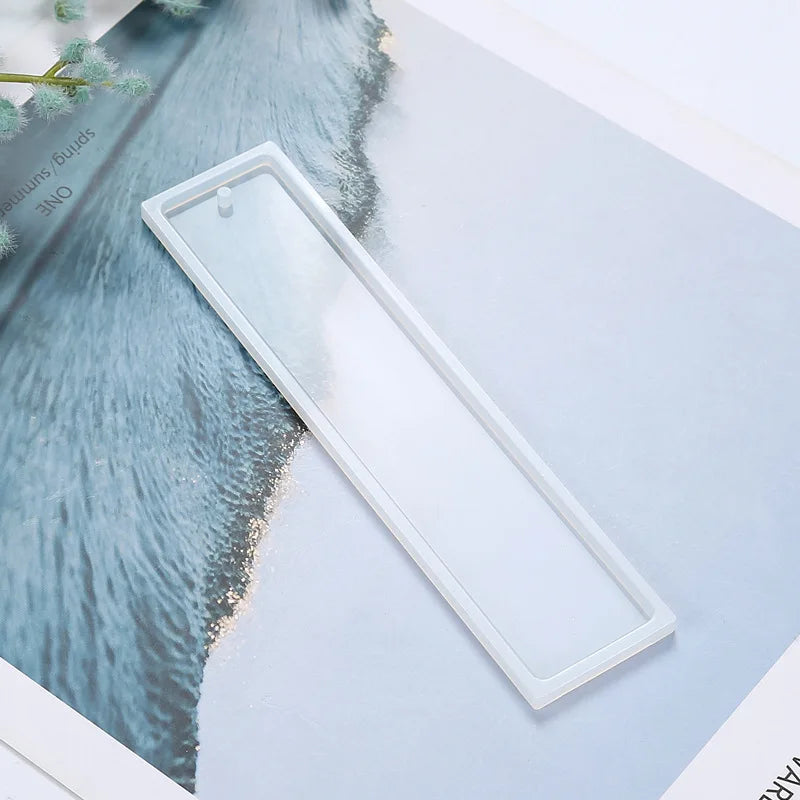 Rectangle Silicone Bookmark Resin Mold Bookmark Mold Making