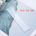 Rectangle Silicone Bookmark Resin Mold Bookmark Mold Making