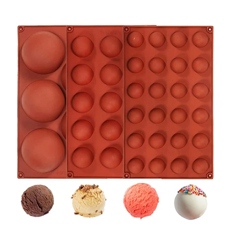Semi Sphere Silicone Mold