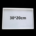 Super Big Square Coaster Silicone Resin Mold Large Fluid Mold...