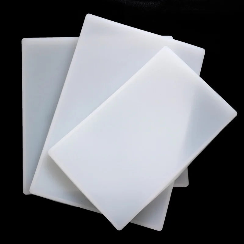 Super Big Square Coaster Silicone Resin Mold Large Fluid Mold...