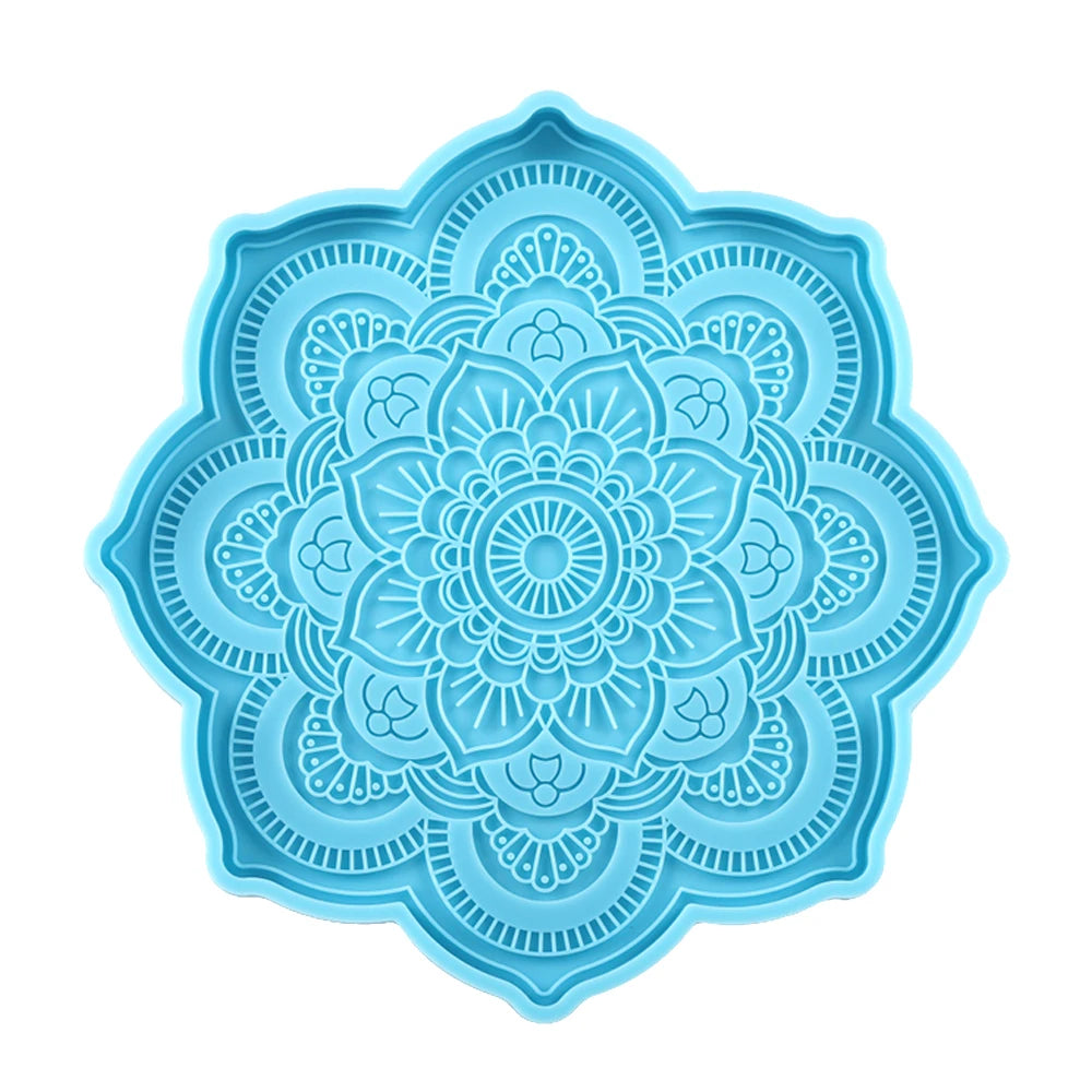 Mandala Coaster Silicone Mold