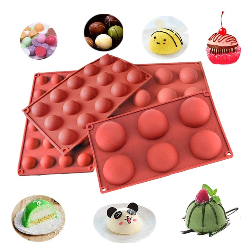 Semi Sphere Silicone Mold