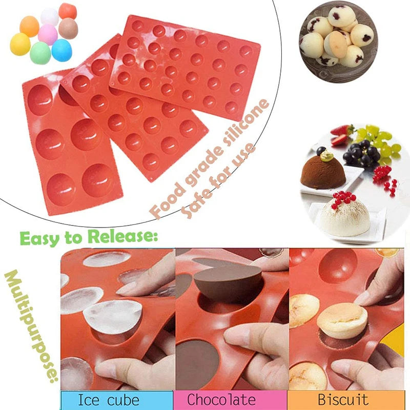 Semi Sphere Silicone Mold