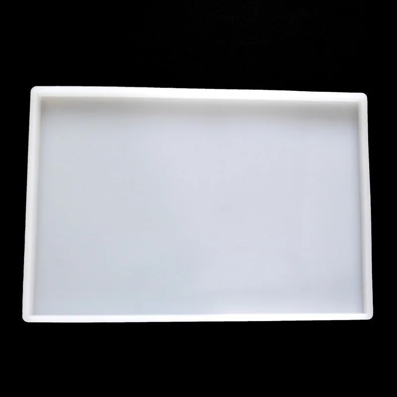 Super Big Square Coaster Silicone Resin Mold Large Fluid Mold...