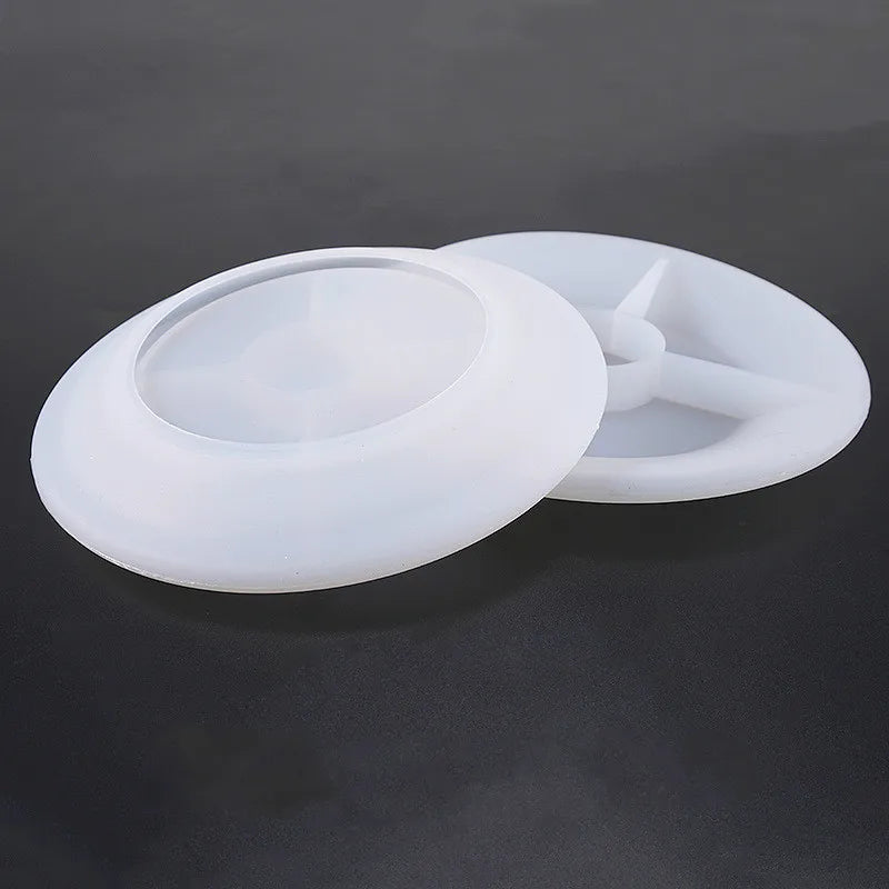 Rounded Plate Silicone Mold Rectangle Trinket Tray
