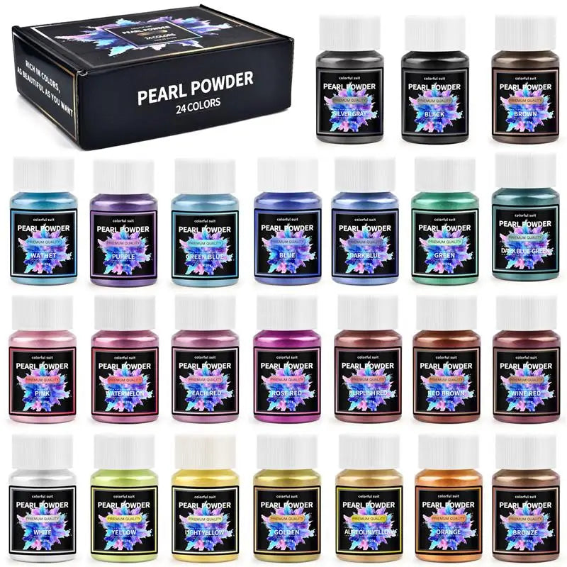 Glow-in-Dark Pigment Set