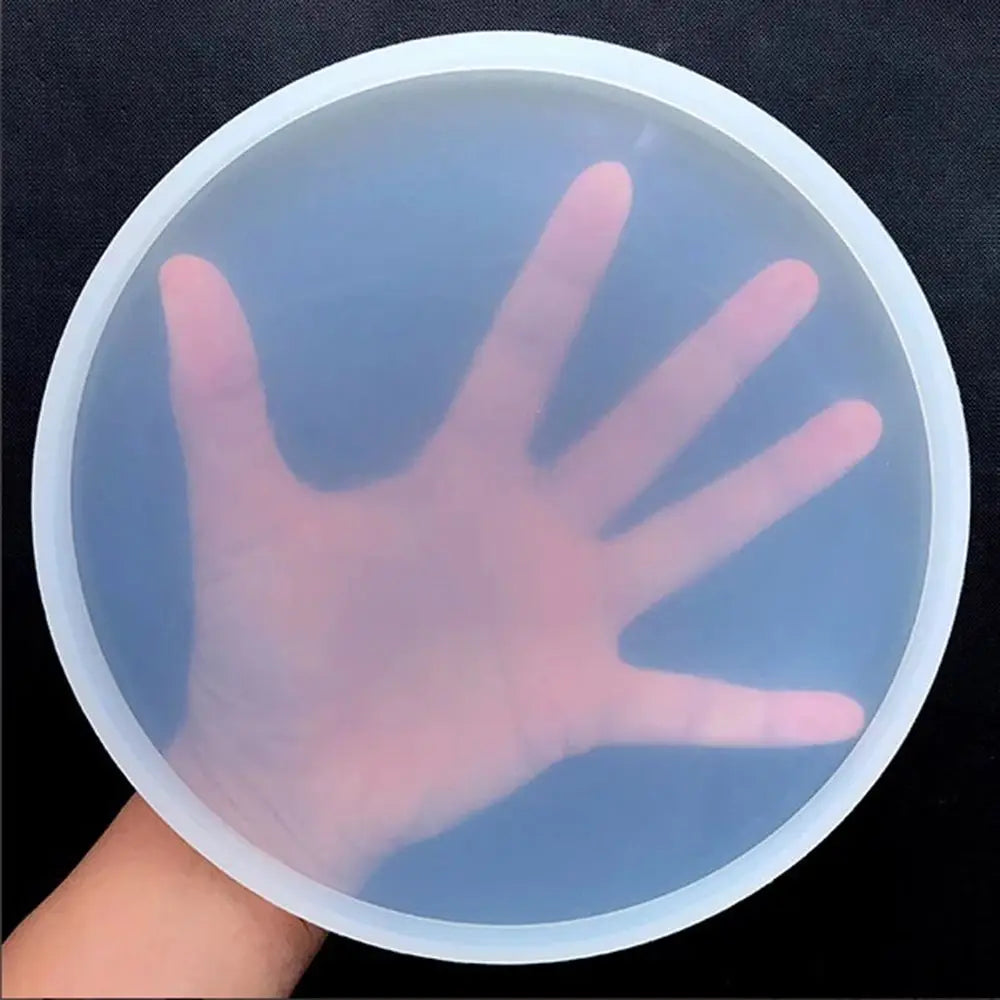 Transparent Fluid Arts Round Coaster Resin Casting Molds