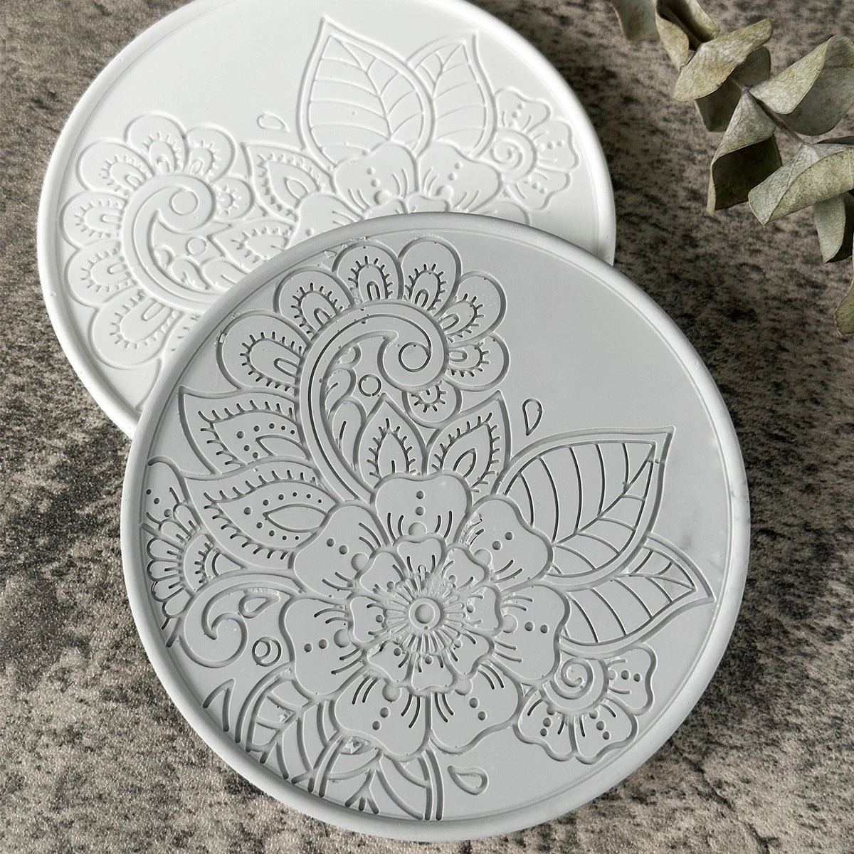 Flower Coaster Silicone Mold