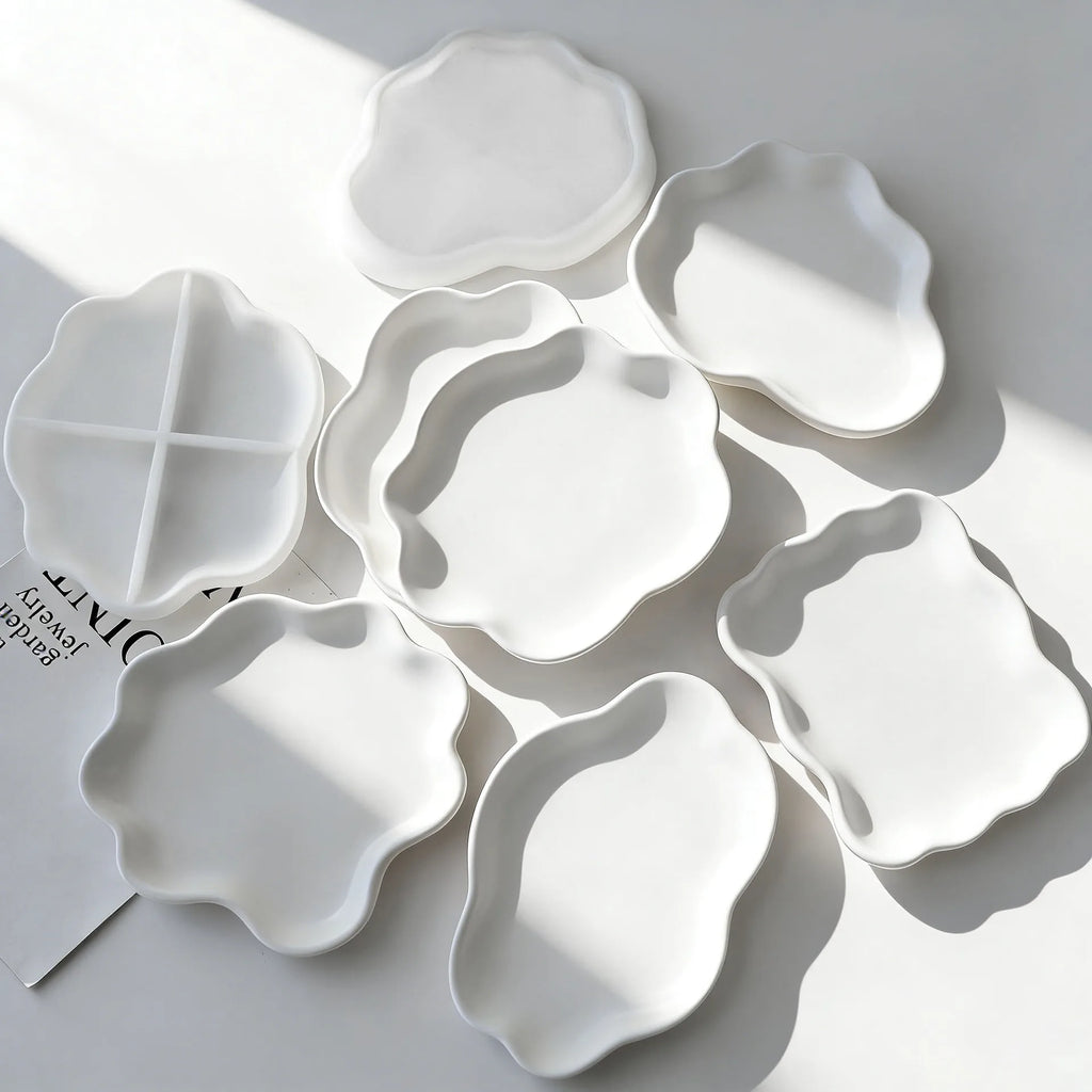 Irregular Cloud Tray Silicone Mold