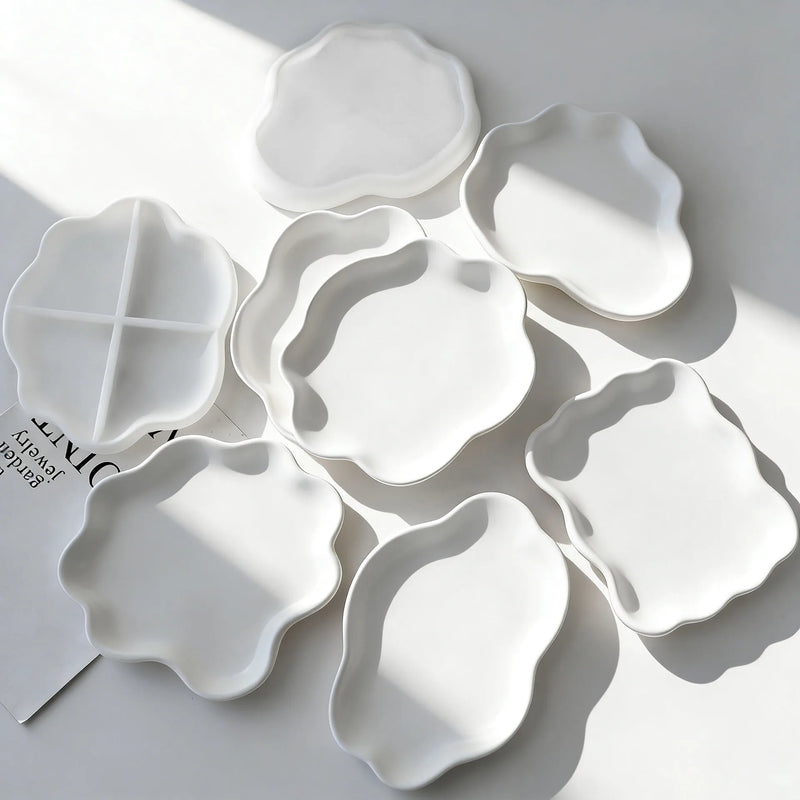 Irregular Cloud Tray Silicone Mold