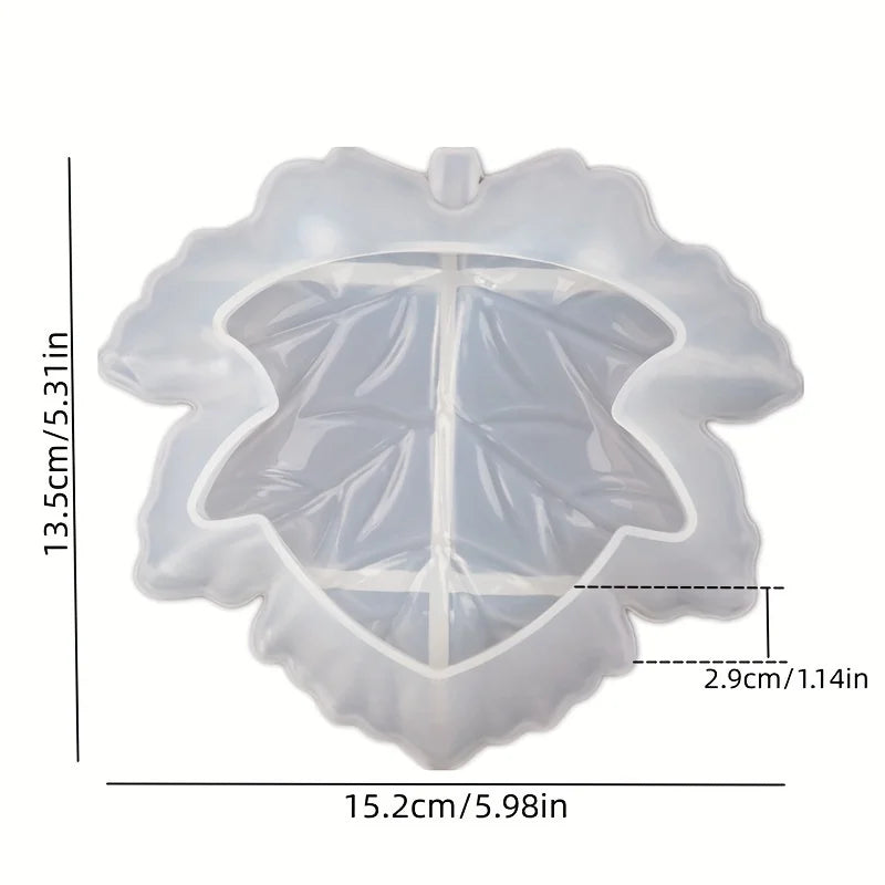 Size chart — 15.2 × 13.5 × 2.9 cm