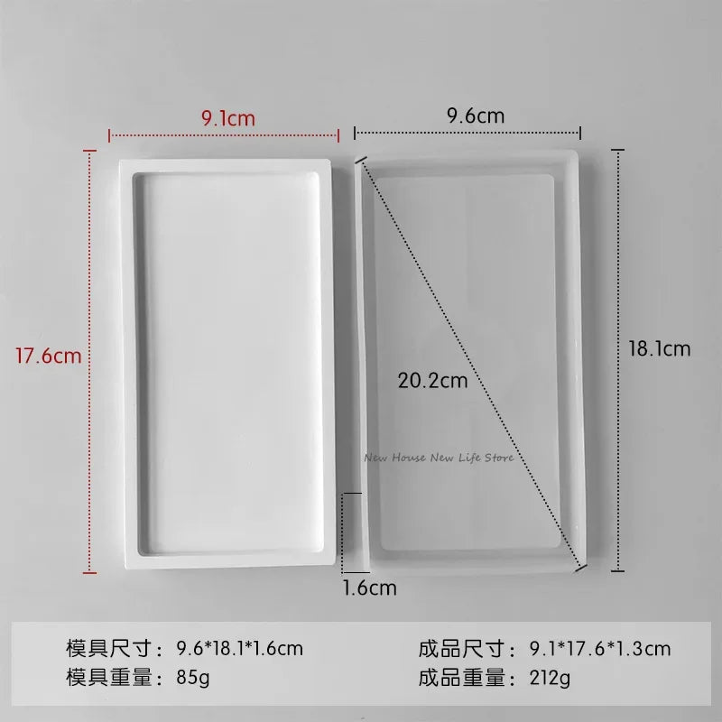 Rectangle Shape Silicone Mold