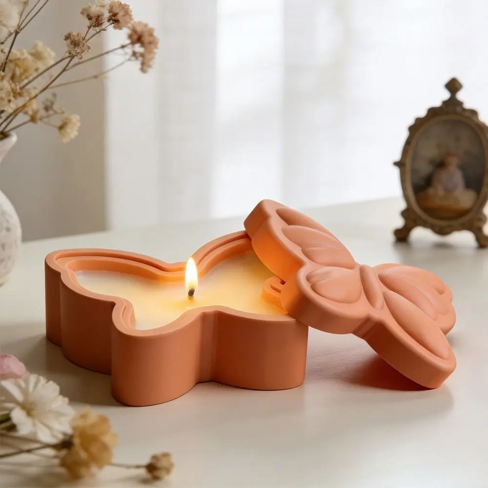 Butterfly Bow Candle Silicone Mold