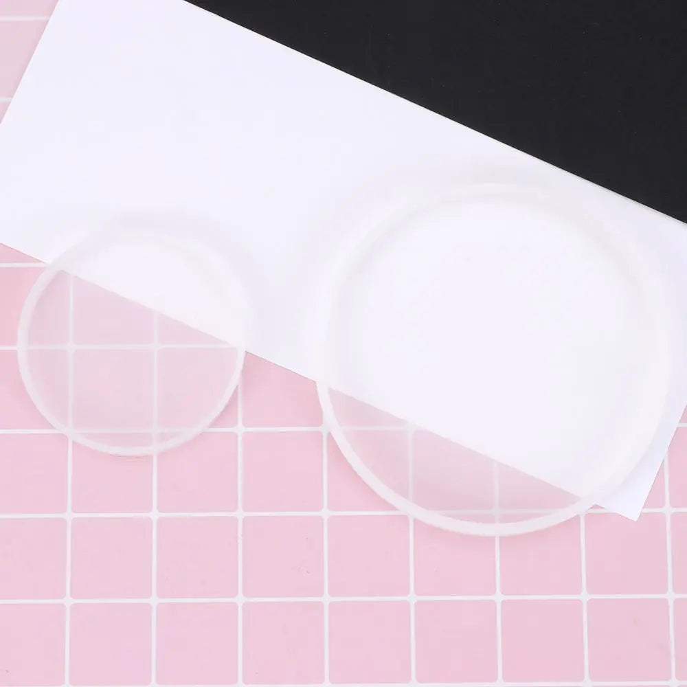 Transparent Fluid Arts Round Coaster Resin Casting Molds...