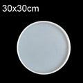 Transparent Fluid Arts Round Coaster Resin Casting Molds