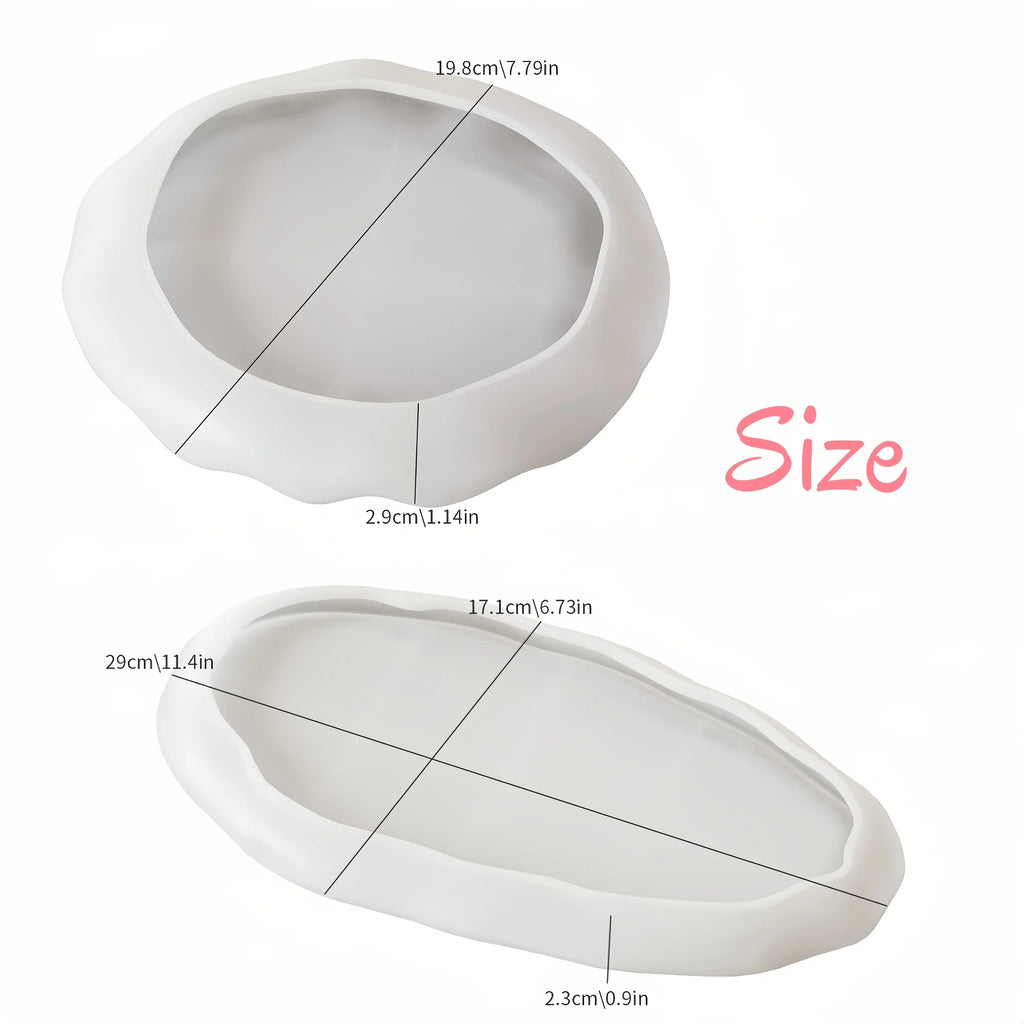 [2pcs Silicone Mold