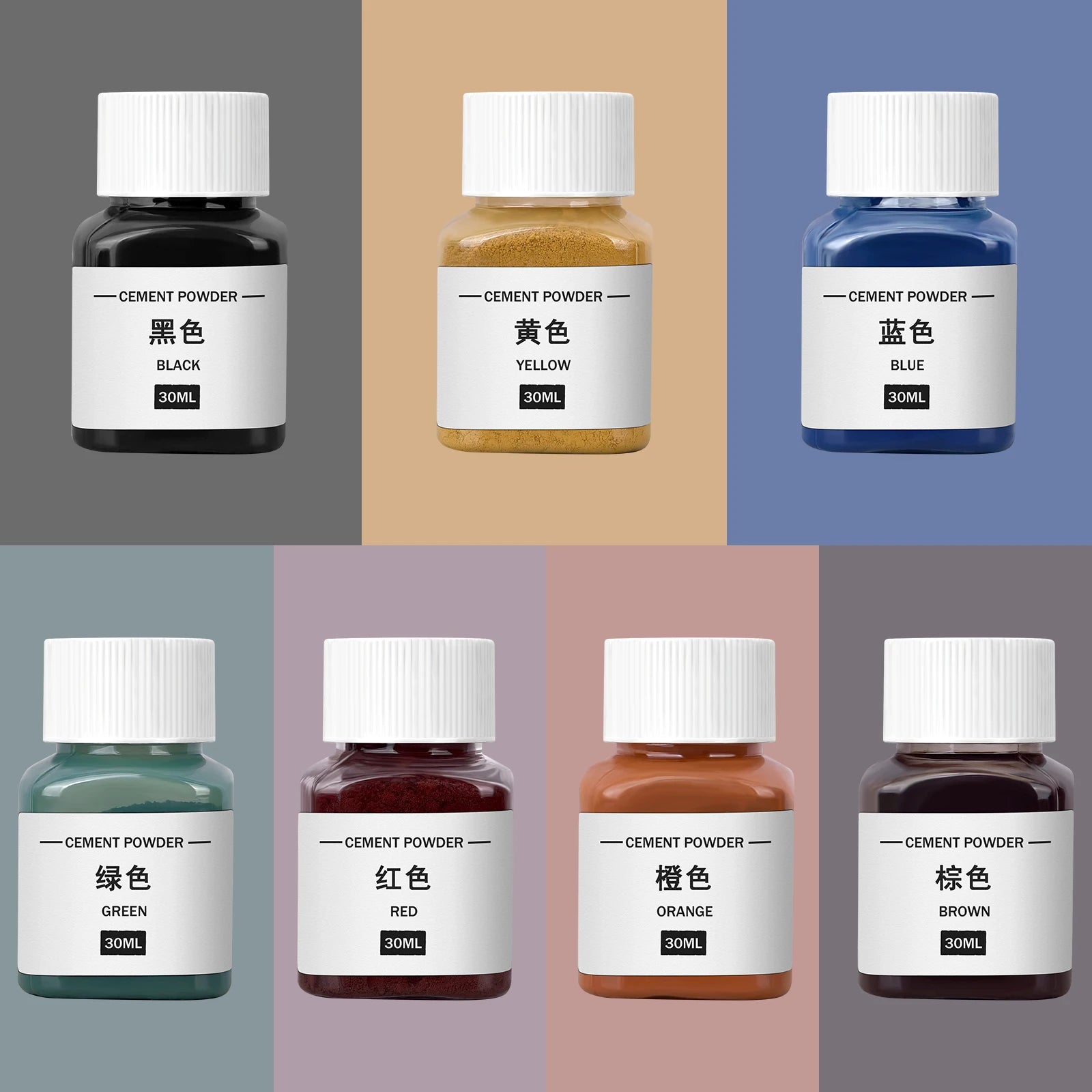 30ml Gypsum Cement Coloring Powder Planter Pigment Gypsum