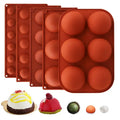 Half Ball Sphere Silicone Mold (6–24 holes)