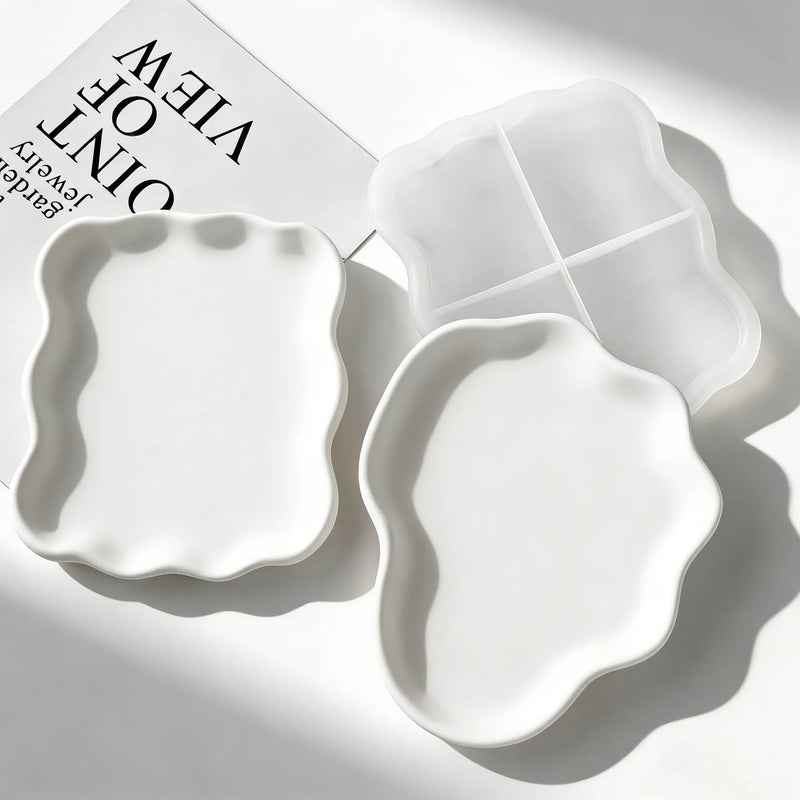 Irregular Cloud Tray Silicone Mold