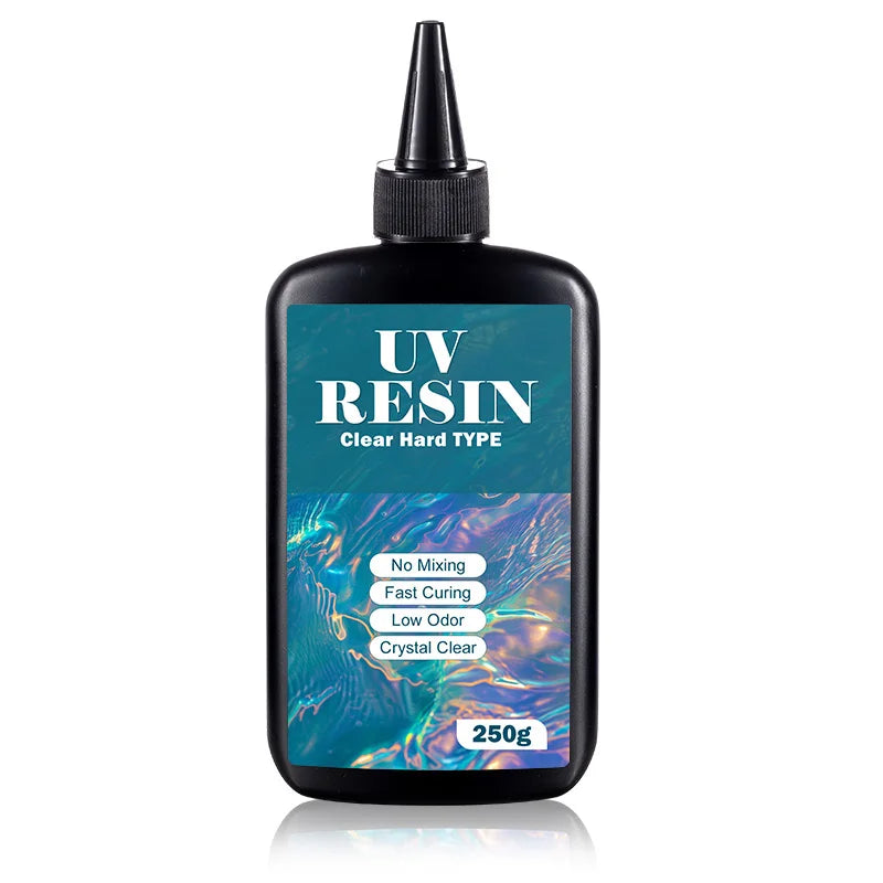 UV Resin Kit with Light Upgraded Hard Type Crystal Clear
