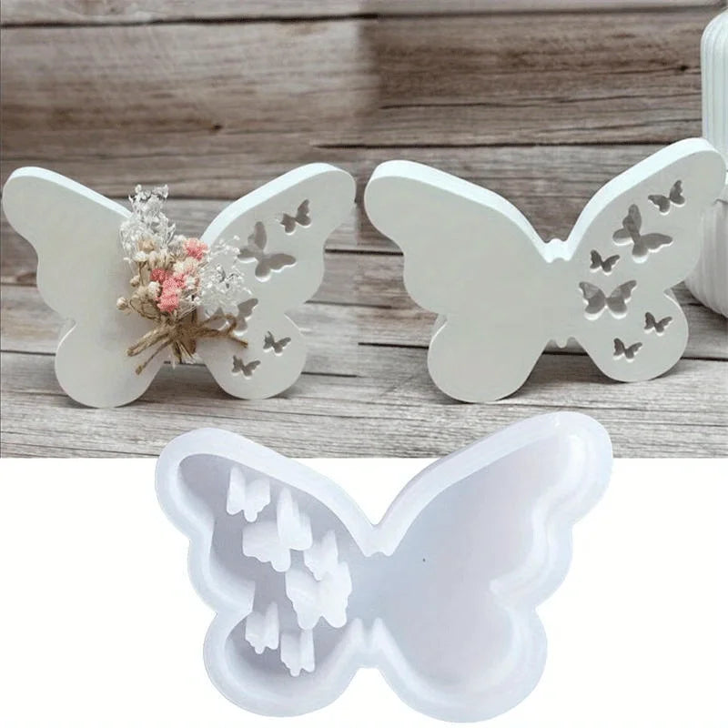 Butterfly Silicone Mold for Craft Making, 3D Decoration
