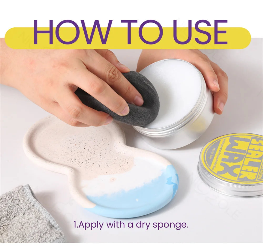Jesmonite Sealer Wax Set