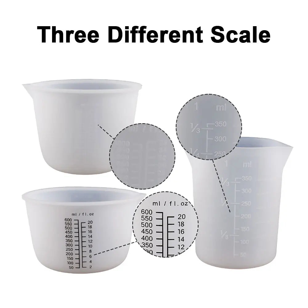 Silicone Measuring Cup with Scale