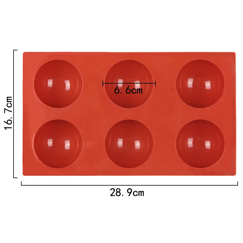 Semi Sphere Silicone Mold