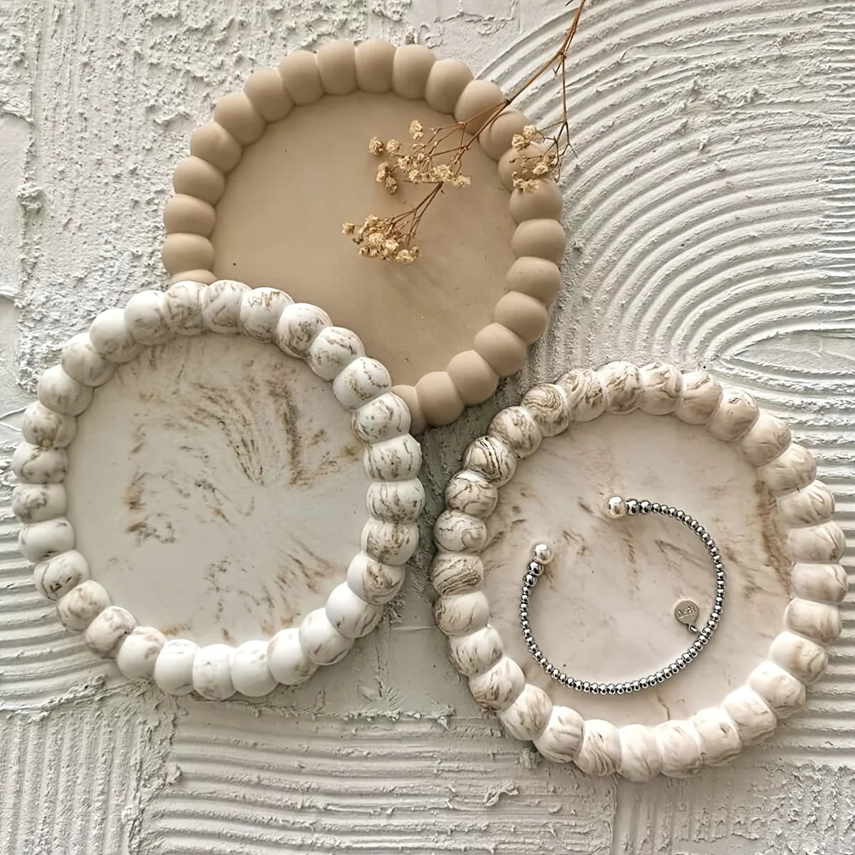 Round Bubble Coaster Silicone Molds for Epoxy Jewelry