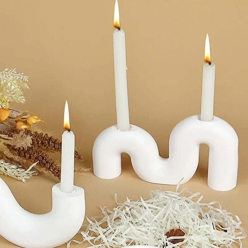 Arched Ornament Silicone Mold — M & S Shape