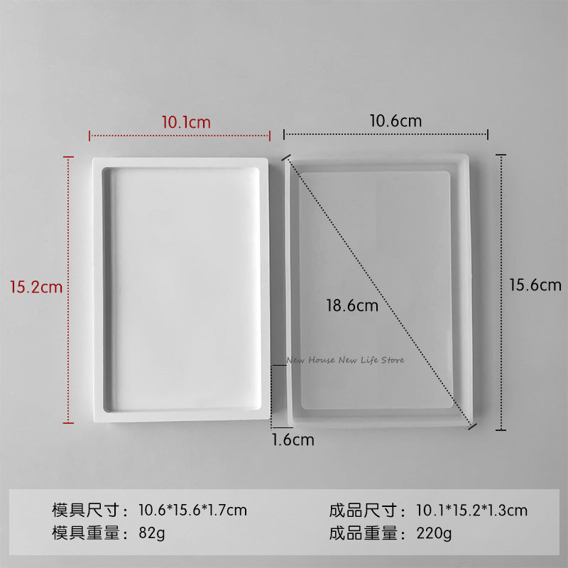 Rectangle Shape Silicone Mold