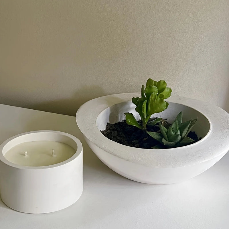 1pc Irregular Round Bowl-Shaped Silicone Mold for