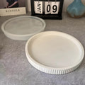 Striped Round Tray Mold
