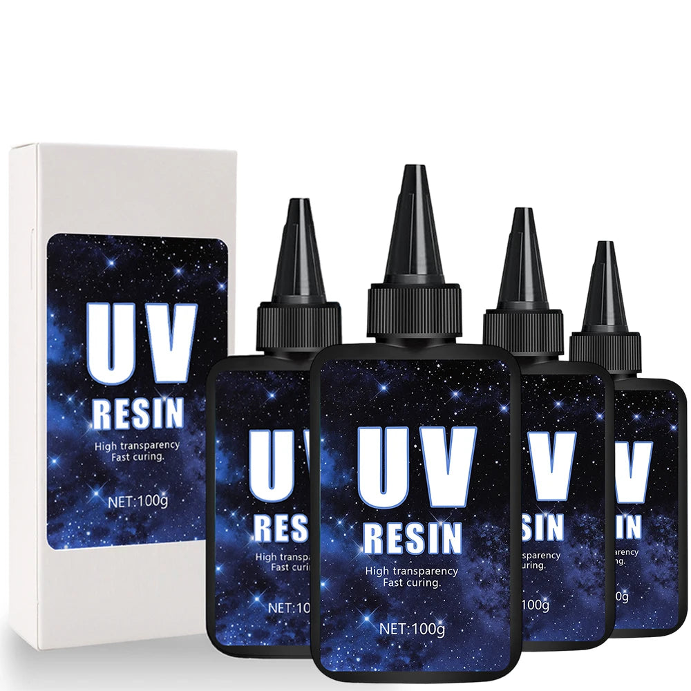 UV resin kit - larger size and 200g upgraded hard crystal