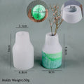 Circular Stripe Vase Silicone Mold