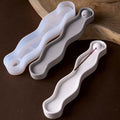 Wave Long Incense Insert Tray Silicone Mold Incense Sticks