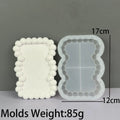 Bubble Storage Tray Silicone Mold Resin Plaster Cement
