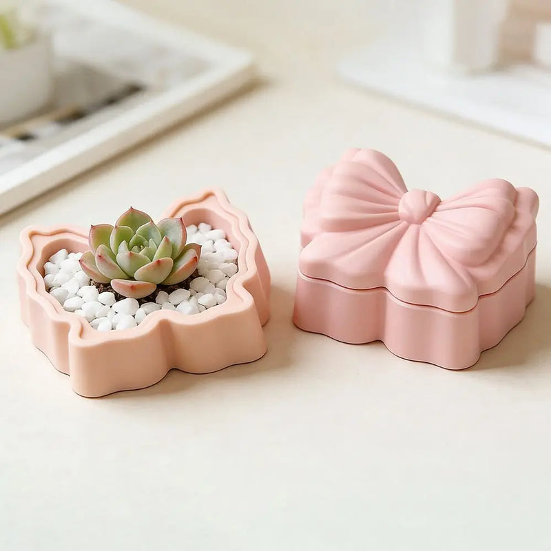 Butterfly Bow Candle Silicone Mold