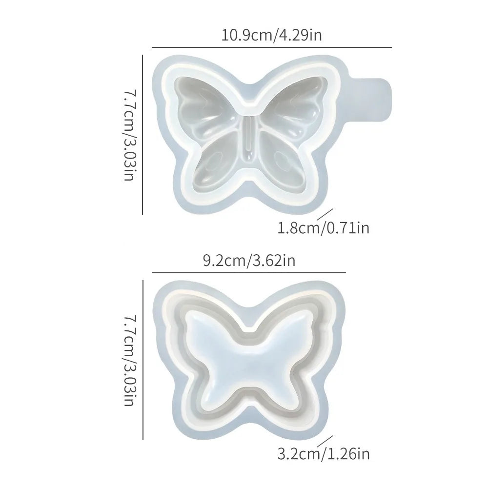Butterfly Bow Candle Silicone Mold