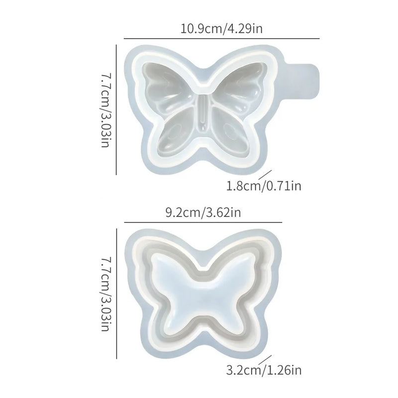 Butterfly Bow Candle Silicone Mold