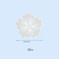 Flower Shape Coaster Silicone Mold for Epoxy Resin