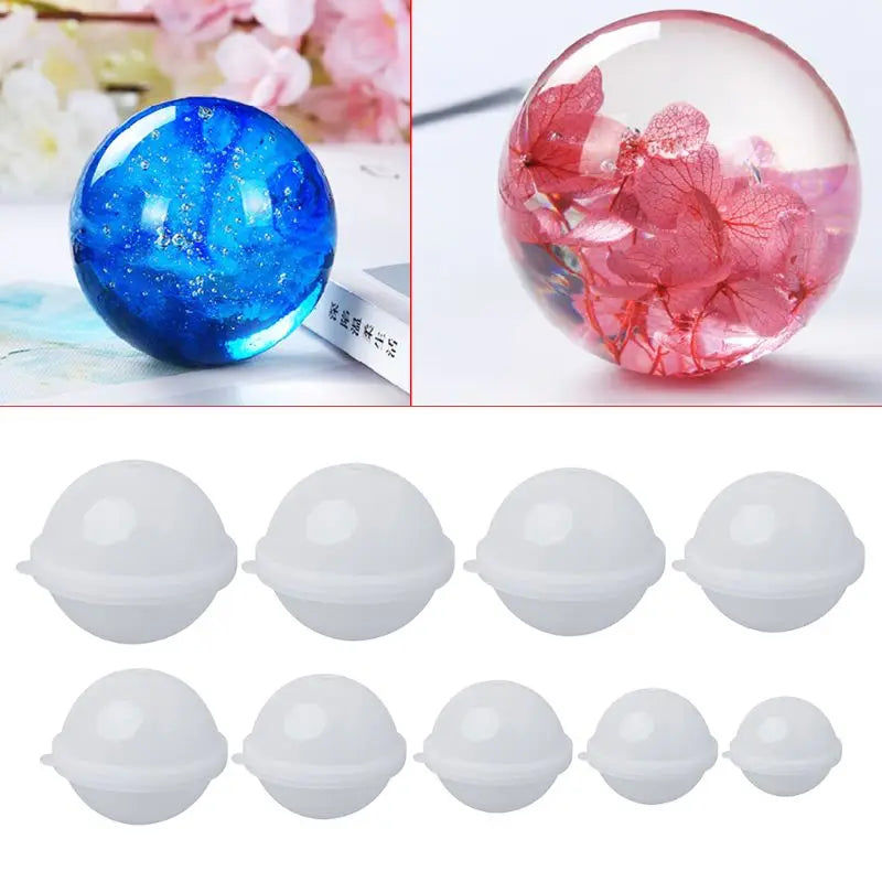 Sphere Silicone Mold Set — Jewelry & Decor