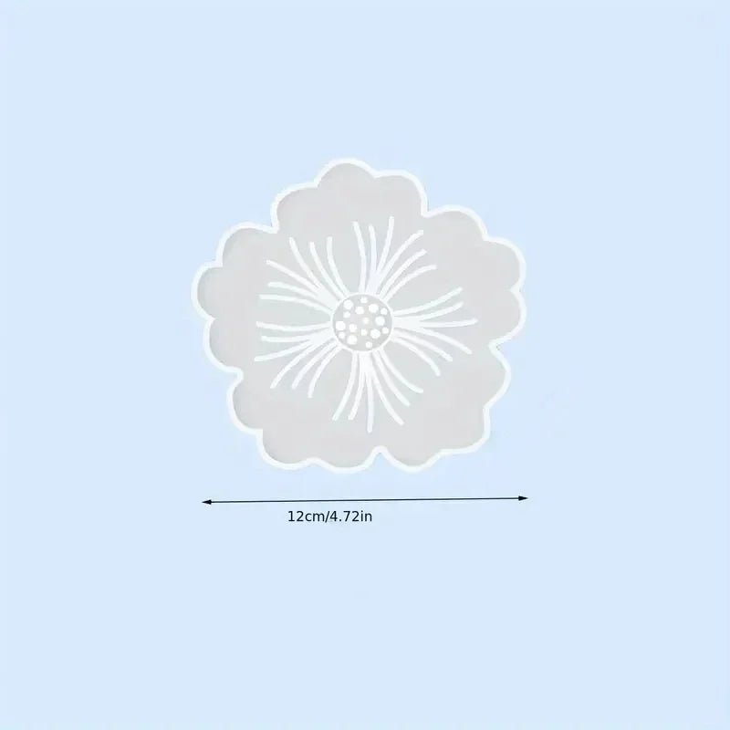 Flower Shape Coaster Silicone Mold
