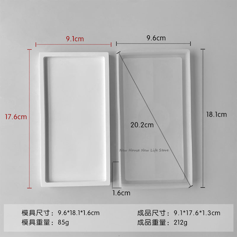 Rectangle Shape Silicone Mold