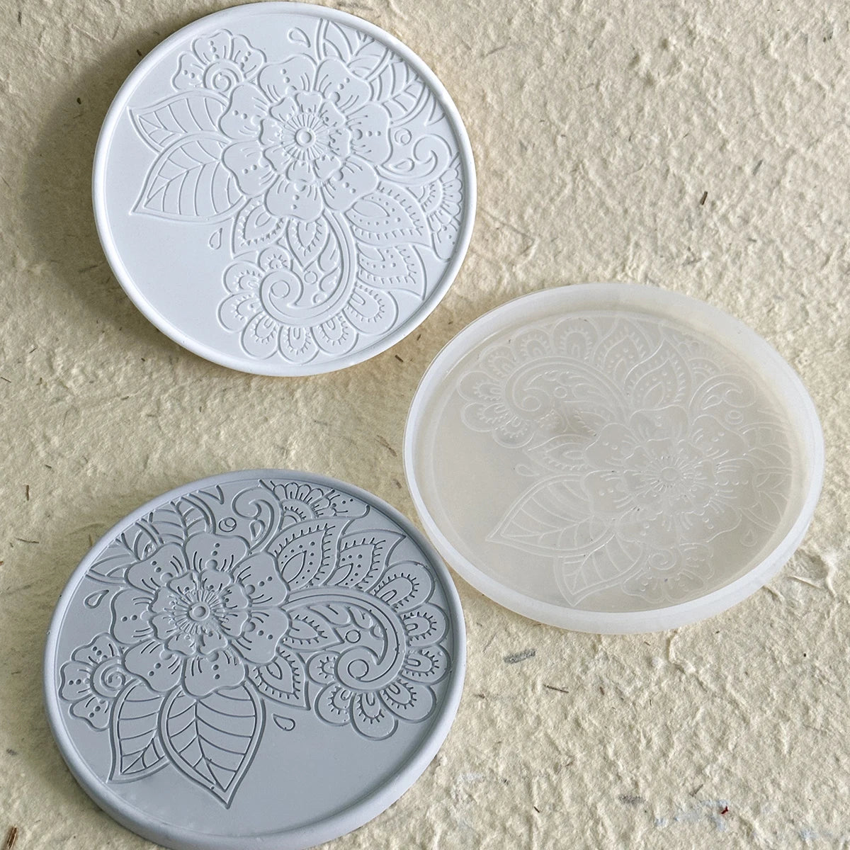 Round Coaster Silicone Mold