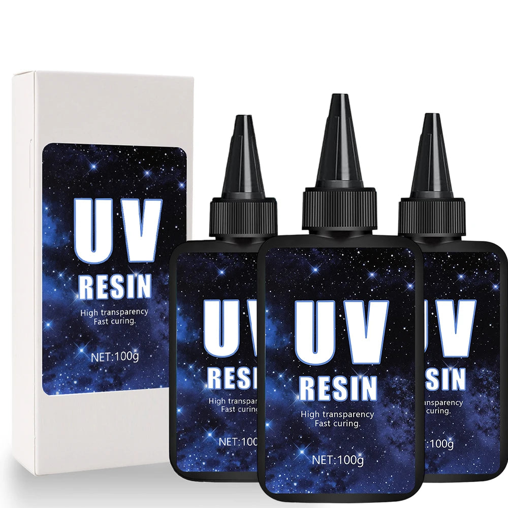 UV resin kit - larger size and 200g upgraded hard crystal