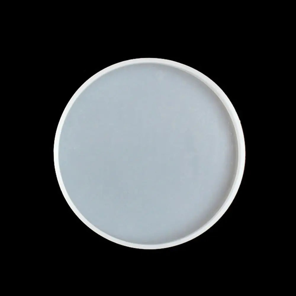Transparent Fluid Arts Round Coaster Resin Casting Molds